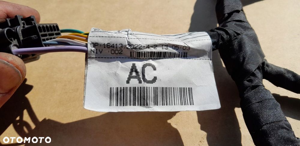 Ford Fiesta mk8 wiązka instalacja silnika 1,0 hybryda n1bt-12c508 - 3