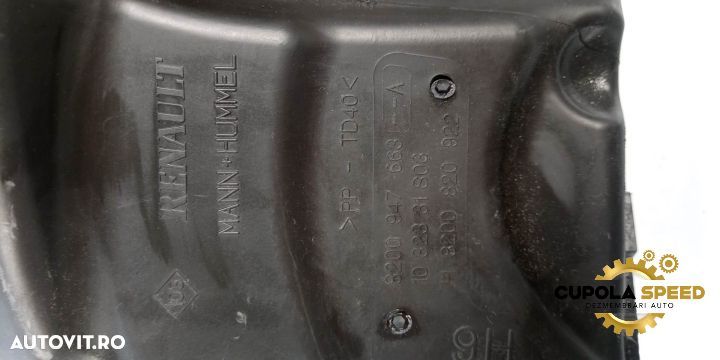 Carcasa filtru aer 1.5 DCI 8200947663 Renault Megane 3 [2008 - 2014] - 3