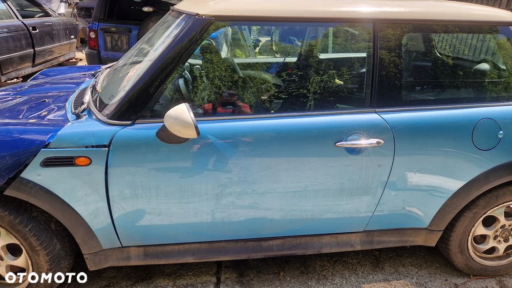 MINI R50 R52 DRZWI LEWY PRZÓD 870/5 ELECTRIC BLUE - 1