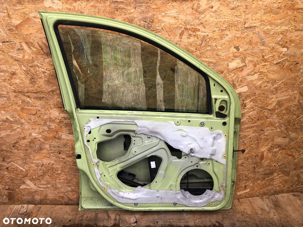 A62. Drzwi Lewy Przód FIAT PANDA II Jasno Zielone (2003–2012) - Wysyłka - 8