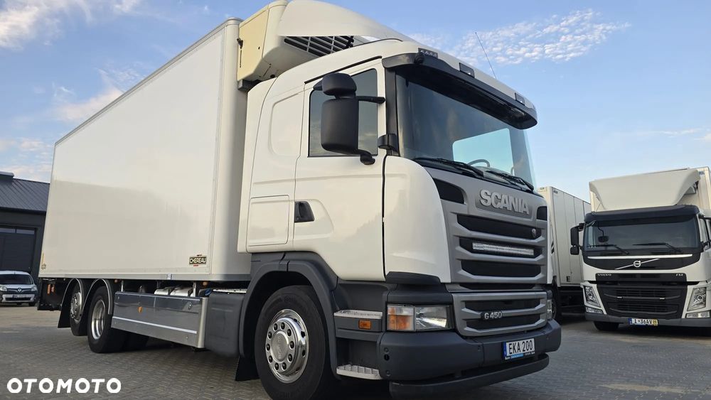 Scania G450 Euro 6 6x2 chłodnia izoterma 18 palet super stan odwierty kurierka! świeży import! - 33