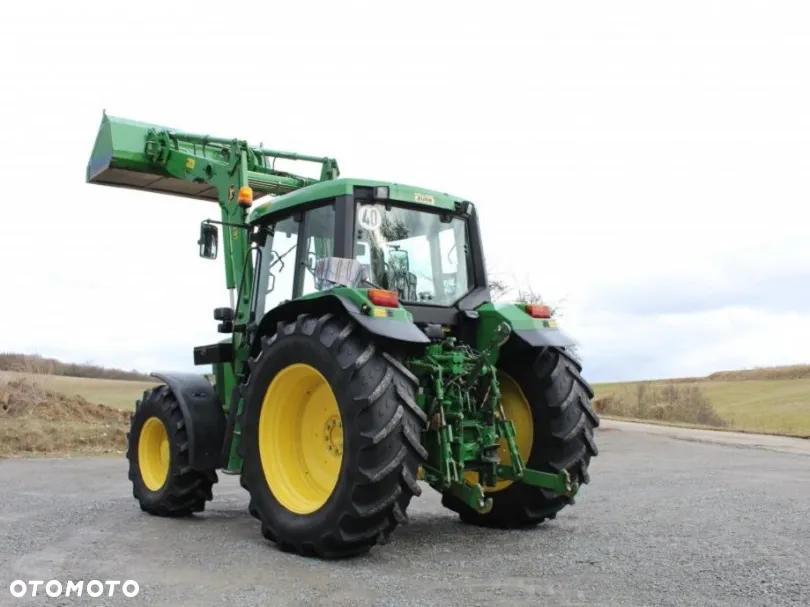 John Deere 6310 + TUR w tym łopata i ładowacz czołow 105 KM - 4