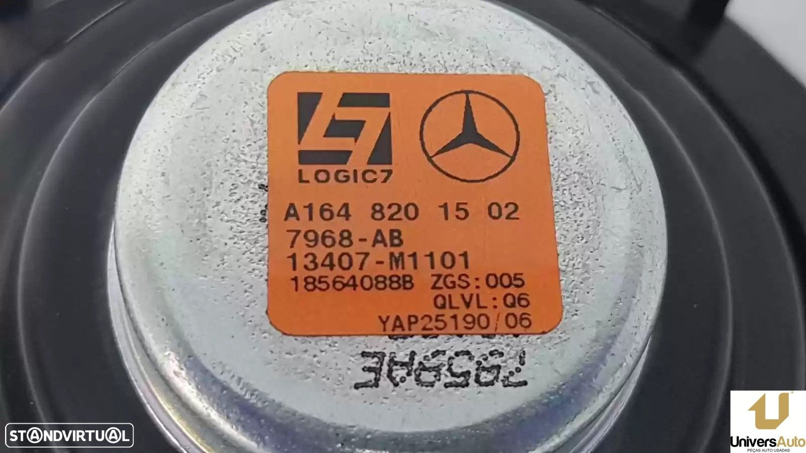 COLUNA MERCEDES-BENZ CLASSE M 2007 -A1648201502 - 2
