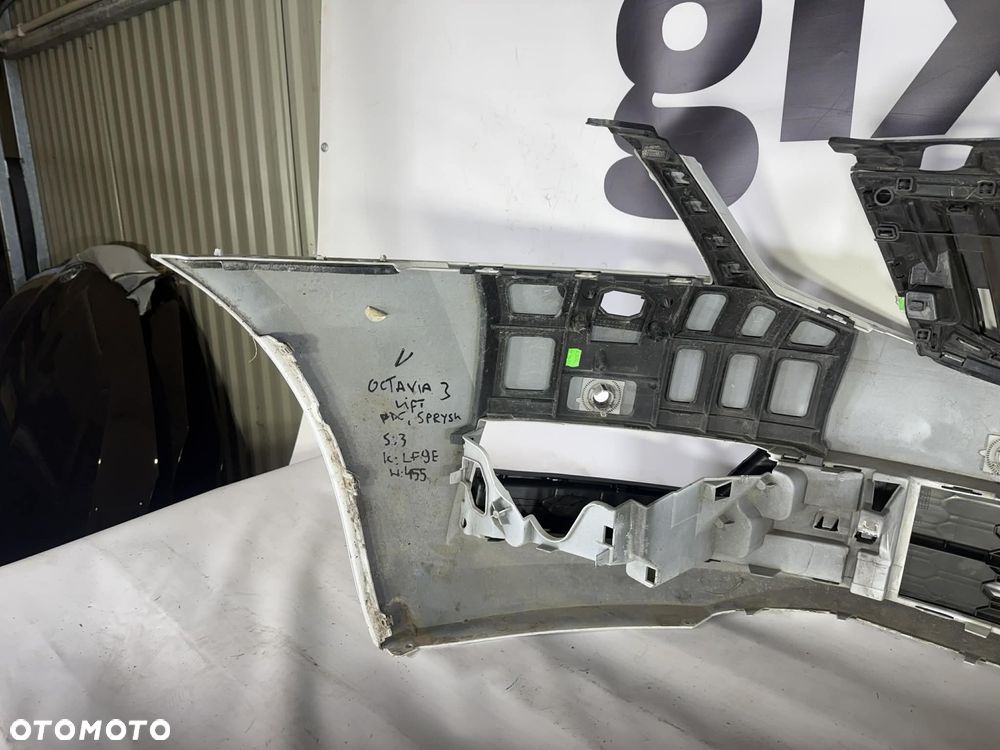 Skoda Octavia III Lift Zderzak Przód Przedni Sprysk, PDC LF9E 5E0807221N - 10
