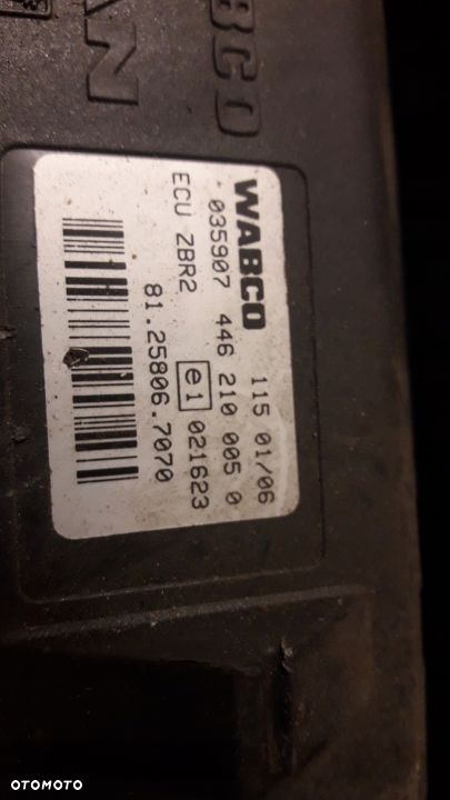 STEROWNIK ZBR 2 MAN TGA TGX TGL 81.25806.7070 - 2