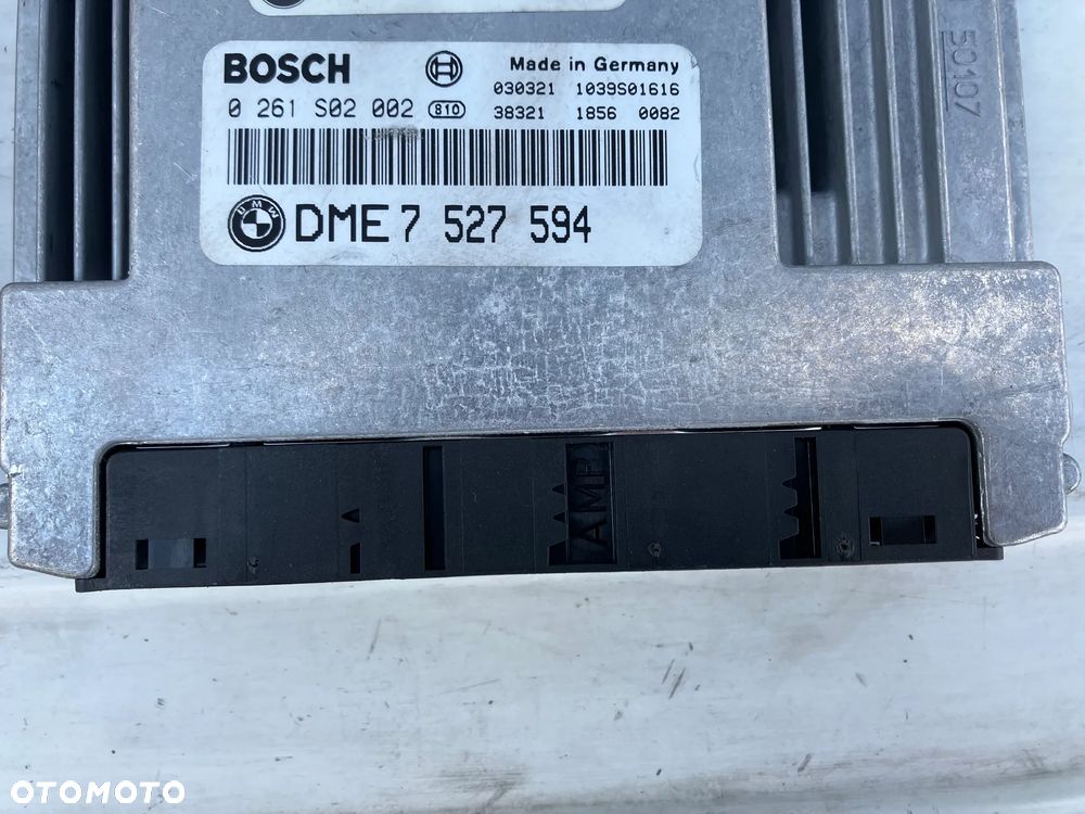 Sterownik silnika BMW E65 V12 760i zestaw startowy CAS N73B60 N73 7527594 - 4