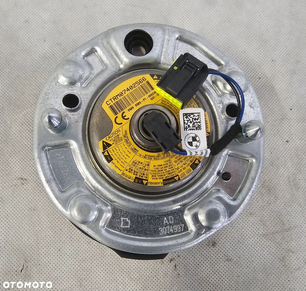 poduszka powietrzna kierownicy AIRBAG BMW 33809220604 - 3