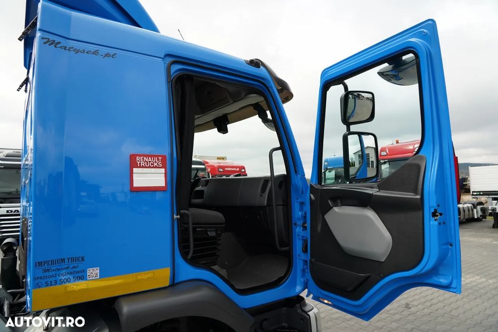 Renault D WIDE 380 DE11 / 4X2 / CAMION DE REMORCAJE 8 M / TRANSPORT AUTO / PLATFORMĂ / TROLIU / - 38