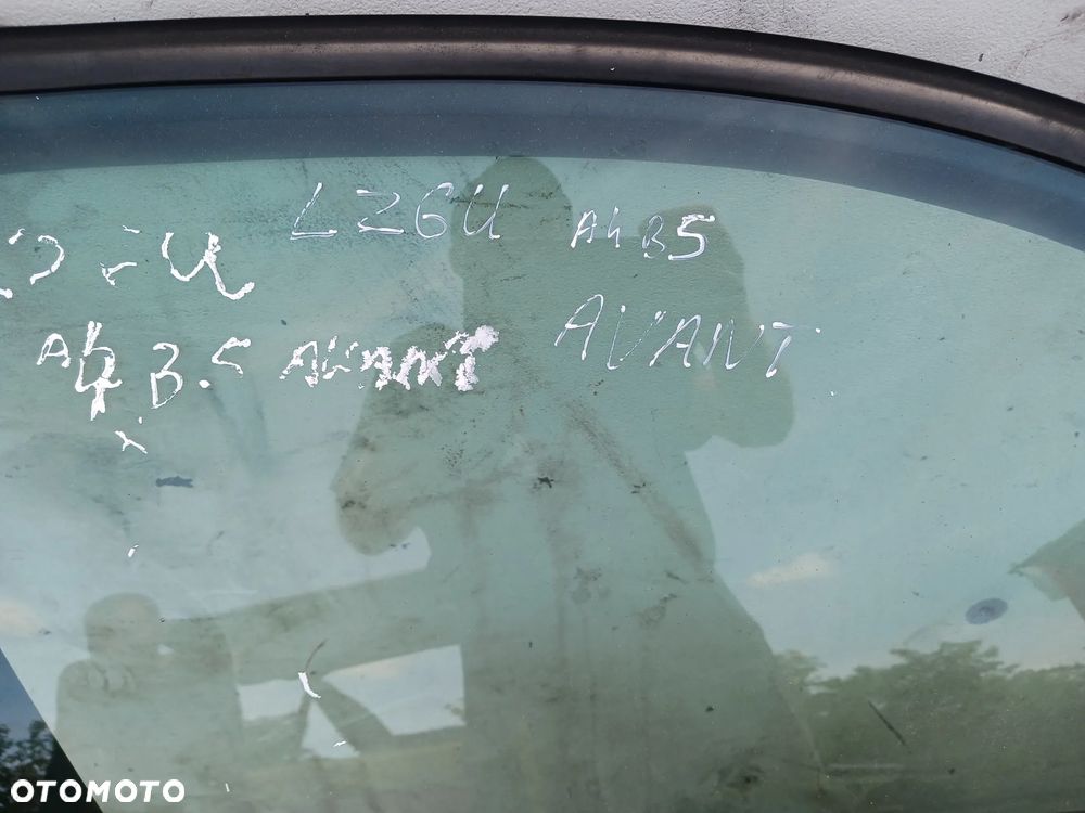 Drzwi Audi A4 B5 Avant KOMBI kolor LZ6U prawe prawy przód prawy tył przednie tylne lewe lewy KOMPLETNE podnośnik szyby szyba zamek mechanizm listwa - 9