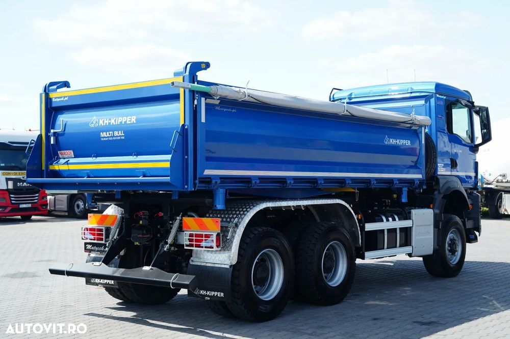 MAN TGS 33.480 / 6X6 / BASCULATOR 3 LATE / KH KIPPER / HYDROBRAD / AUTOMAT / EURO 6 - 16