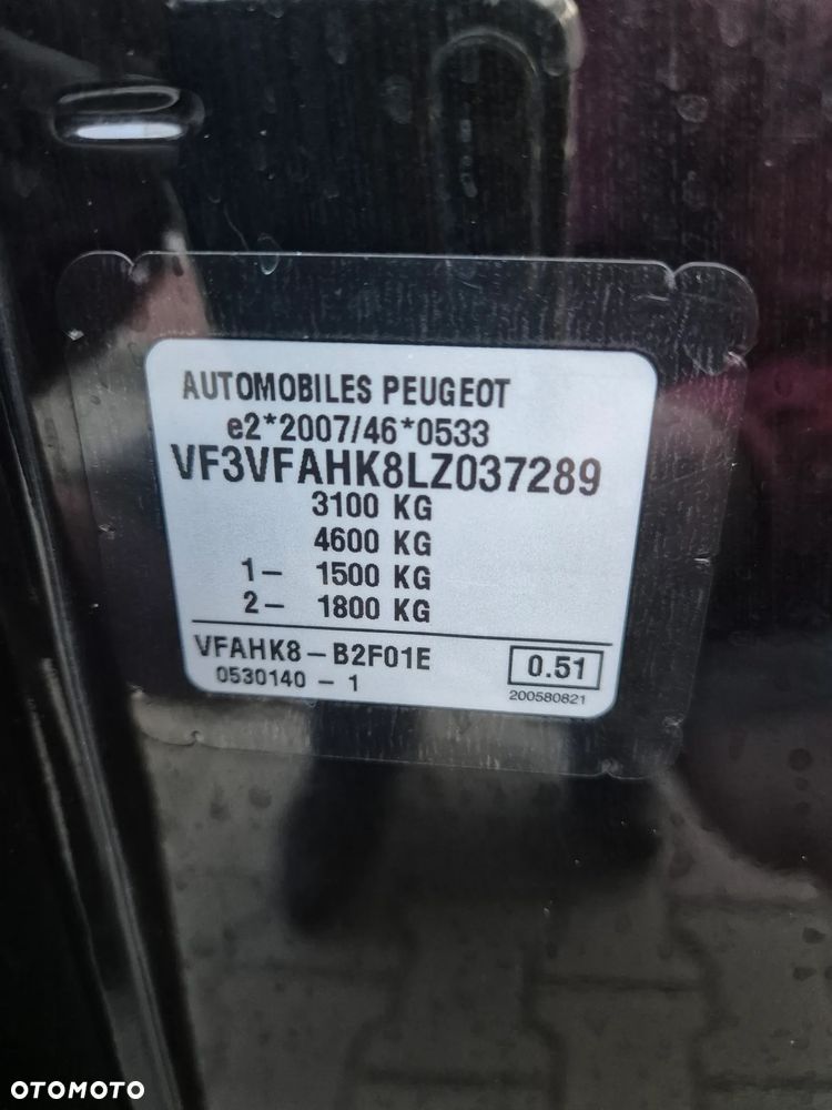 Peugeot Expert 2020r L3 XXL 2.0Hdi Automat EAT8 130tys km Full wersja Klimatronic Webasto Led Super stan - 33