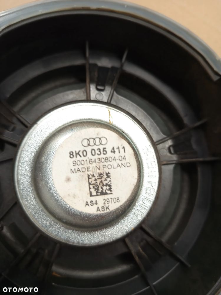 AUDI A4 B8 SEDAN 08-12 1.8 TFSI GŁOŚNIK GŁOŚNIKI LEWY PRAWY TYŁ 8K0035411 - 8