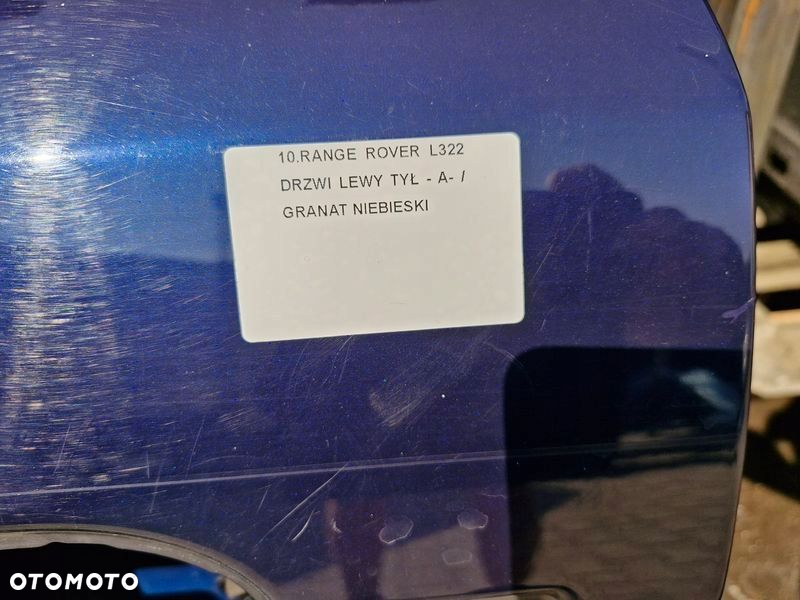 RANGE ROVER L322 DRZWI LEWY TYŁ LEWE TYLNE - 2