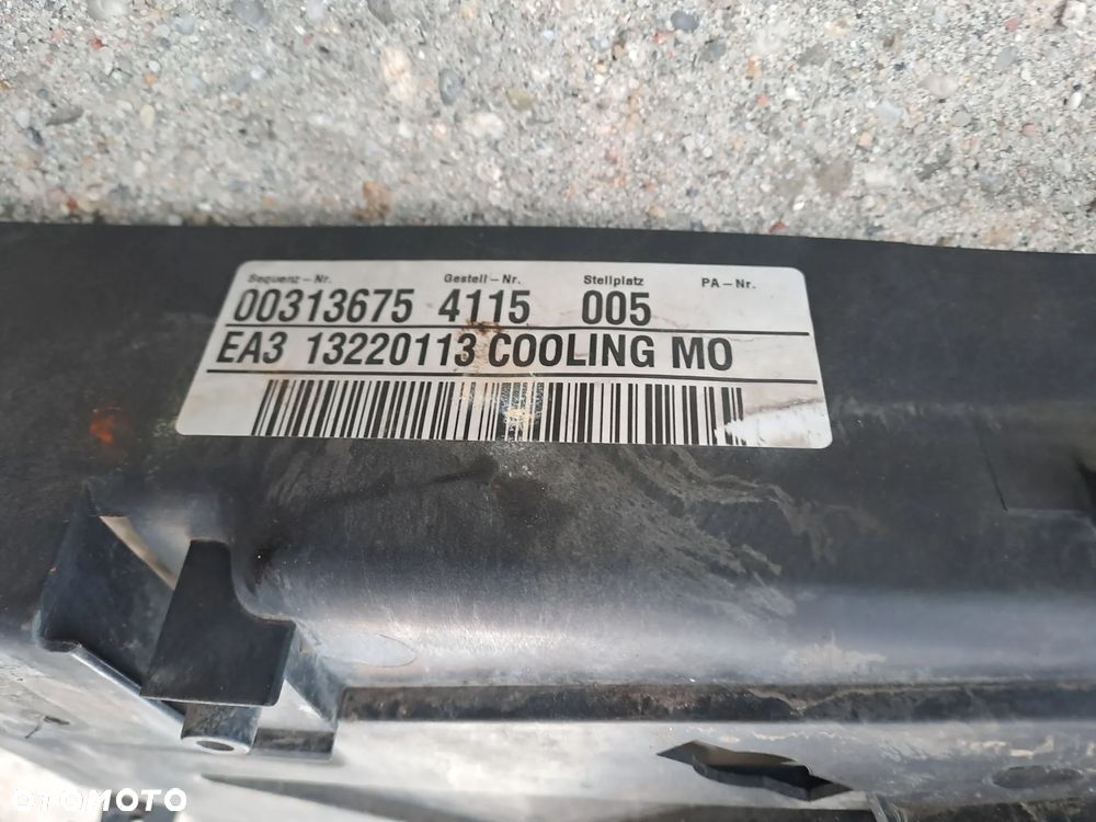 Opel Insignia A 1.8 16V wentylator chłodnicy 13220113 i inne - 3