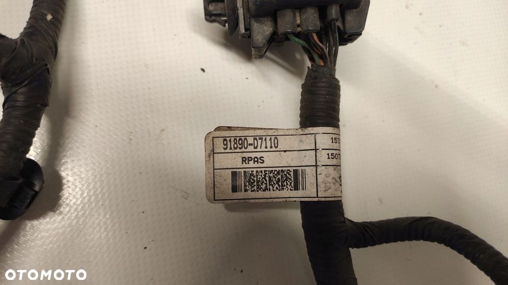 HYUNDAI TUCSON II INSTALACJA PDC WIĄZKA ZDERZAKA TYŁ 91890-D7110 15-18 - 2