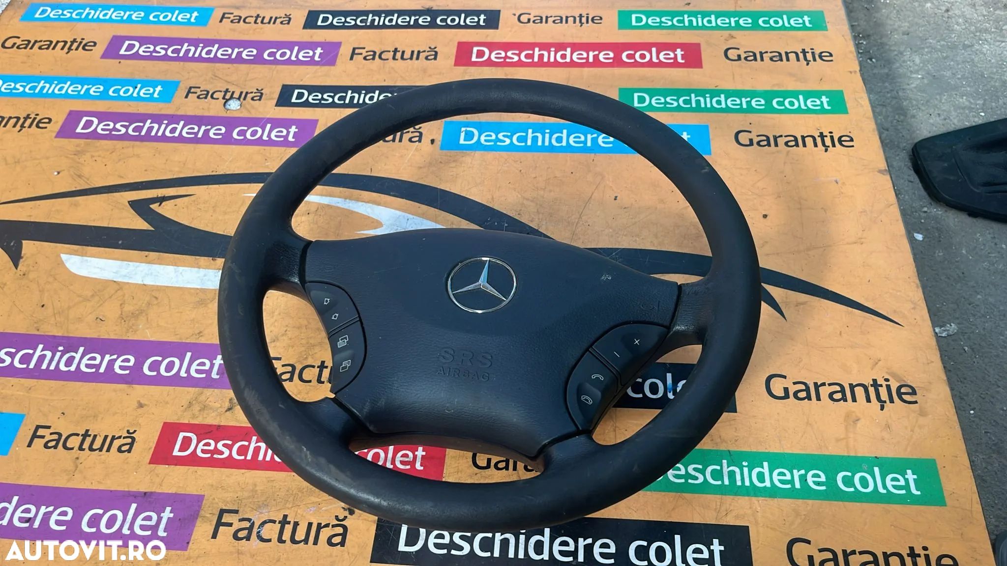 Volan cu airbag și comenzi Mercedes Sprinter w906 - 1