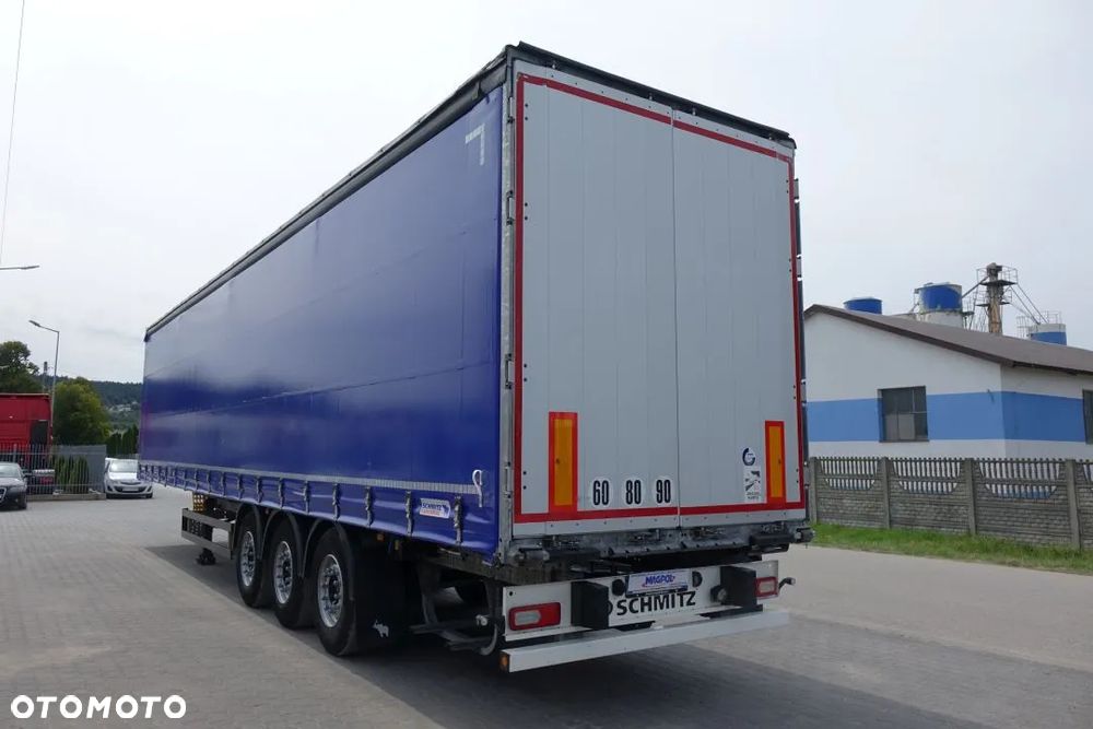 Schmitz Cargobull FIRANKA / STANDARD / OSIE SCHMITZ / NOWE PLANDEKI / OCYNK/ KOSZ I KOŁO ZAPASOWE / - 7