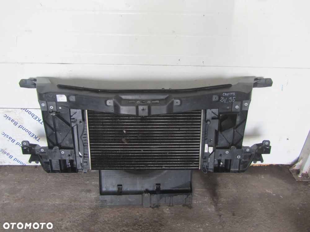 VOLKSWAGEN CRAFTER LIFT pas przedni chłodnica wody - 1