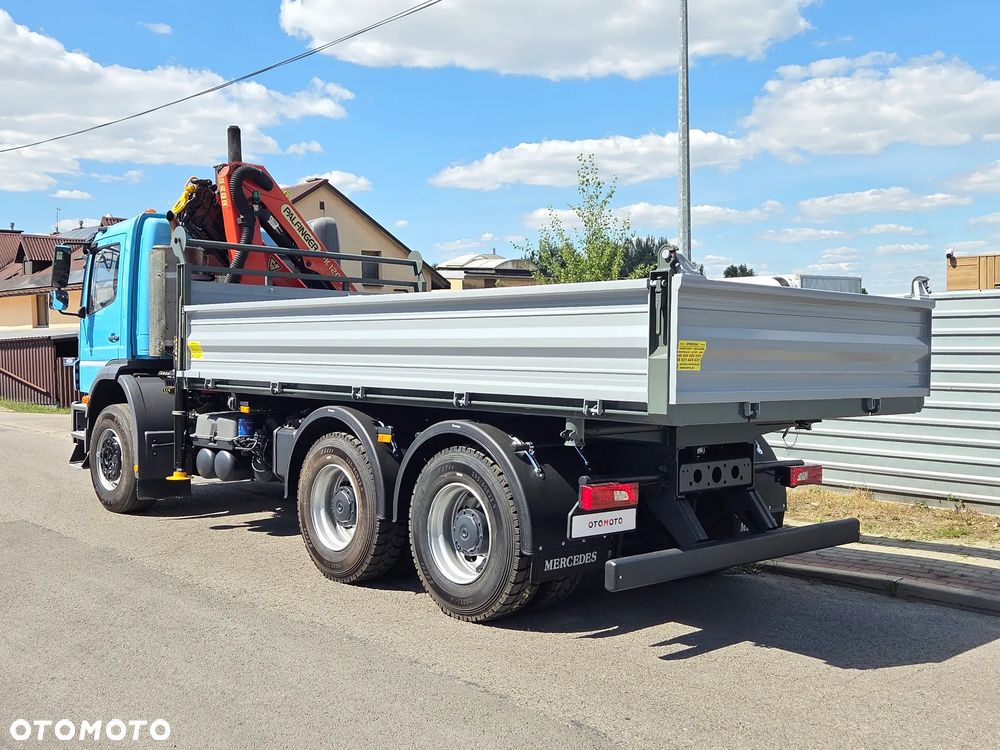 Mercedes-Benz AXOR 2633 // 6x4 330KM // PALFINGER PK12001 // 3 WYSUWY RADIOWY PILOT // NOWY KIPER WYWROTKA / NOWE OPONY - 22