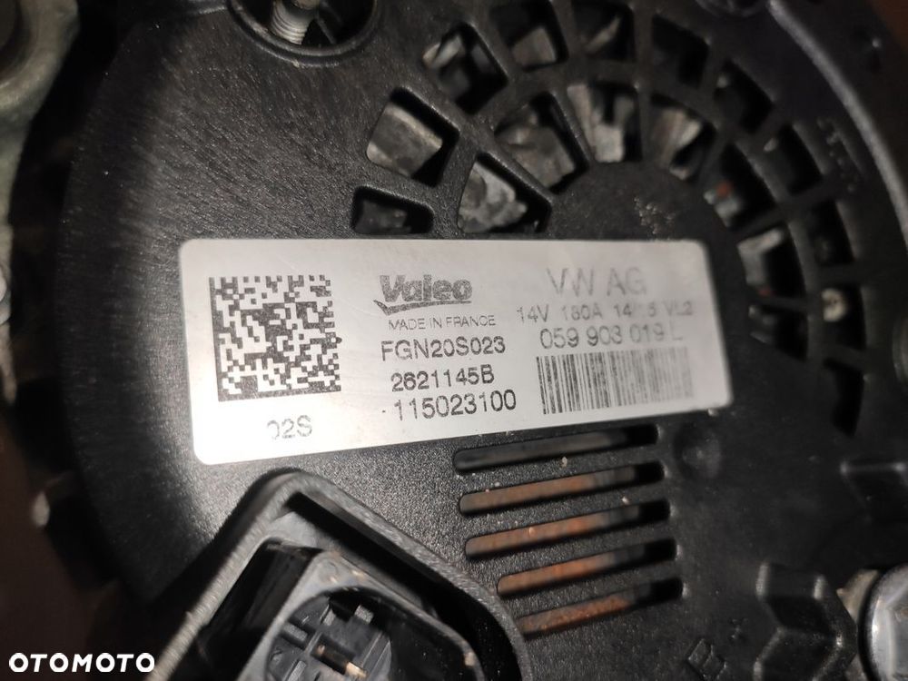 AUDI A7 4G8 C7 3.0TDI A6 C7 CDY ALTERNATOR 14V 180A ORYGINALNY ZDROWY - 9