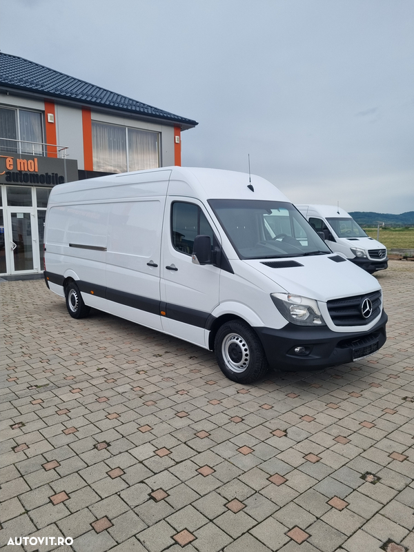 Mercedes-Benz Sprinter 316 CDI  Maxi XXL  An 2016 Climă Navigație Încălzire în scaun șofer Cameră video marsalier