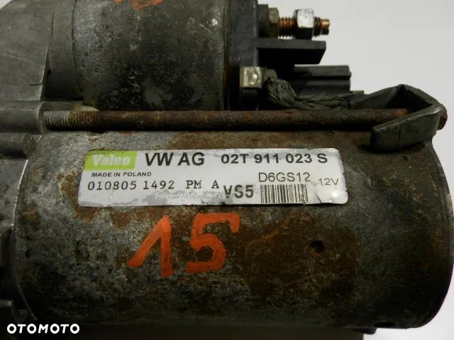 ROZRUSZNIK NR.15 AUDI SEAT SKODA VOLKSWAGEN 1.2 1.4 1.6 02T911023S D6GS12 - 6