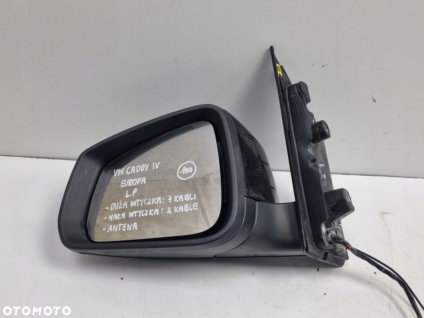 VW Caddy IV 20-25r LUSTERKO LEWE KIEROWCY 7 2 kabli EUROPA - 5