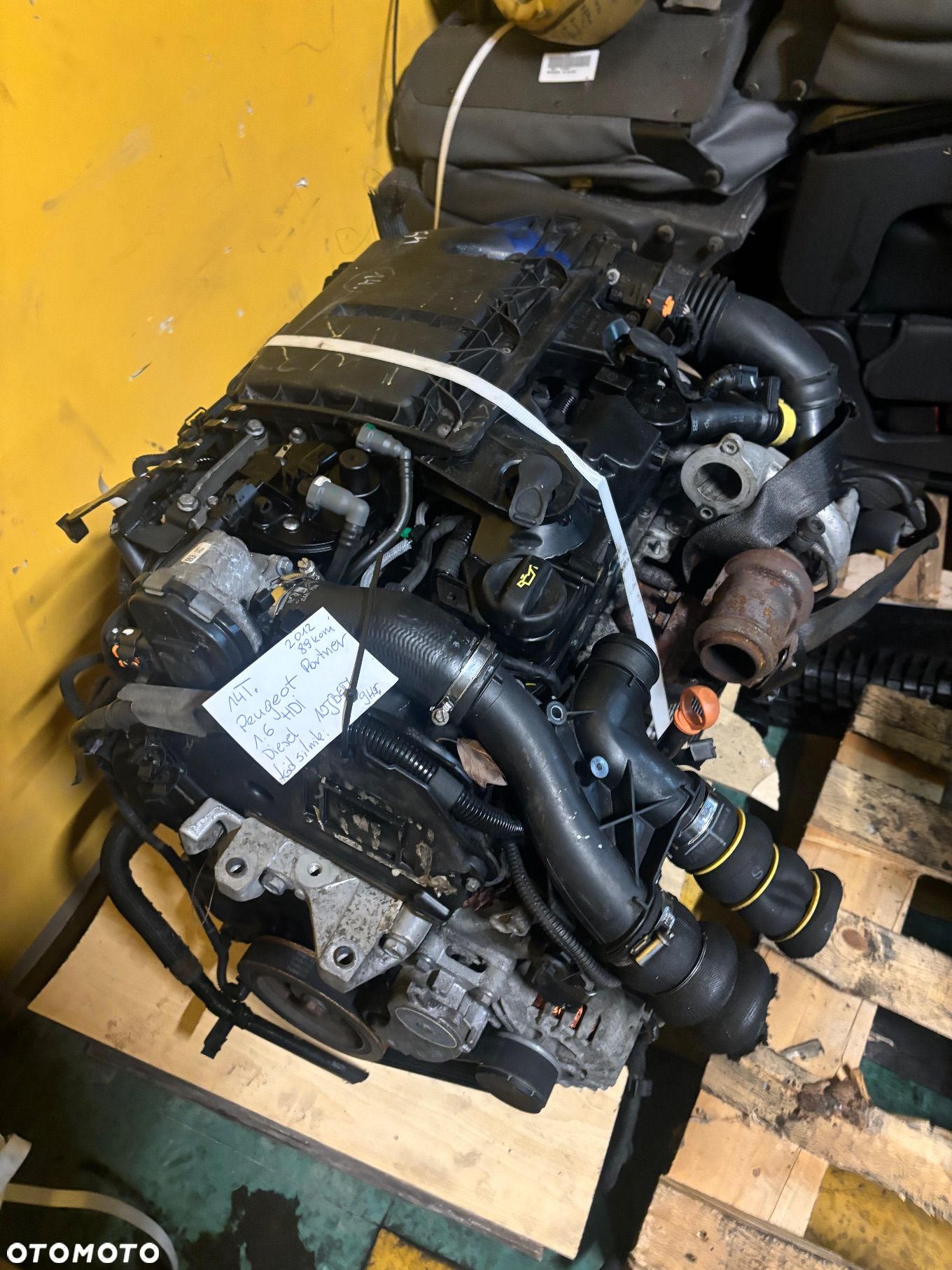 SILNIK kompletny 1.6 eHDI 8V 9H06 10JBEM PEUGEOT CITROEN - 1