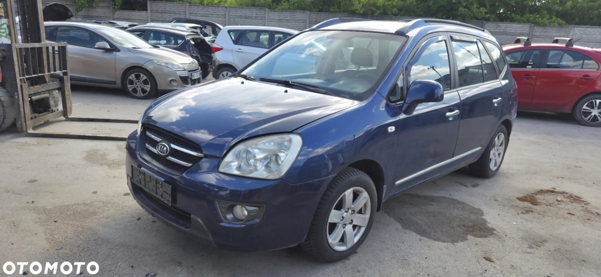KIA CARENS III radio oryginał fabryczne - 3