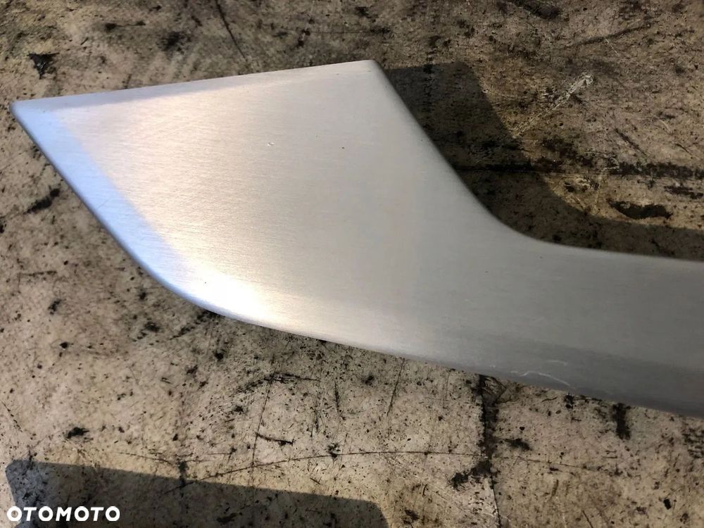 DEKORY WNĘTRZA AUDI A4 B9 SZCZOTKOWANE ALUMINIUM - 8