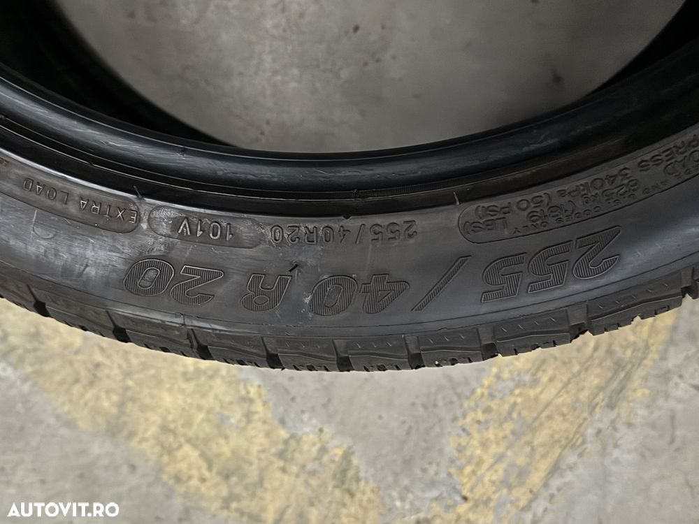 Vând 4 anvelope 255/40/20 Michelin de iarnă ca noi - 6