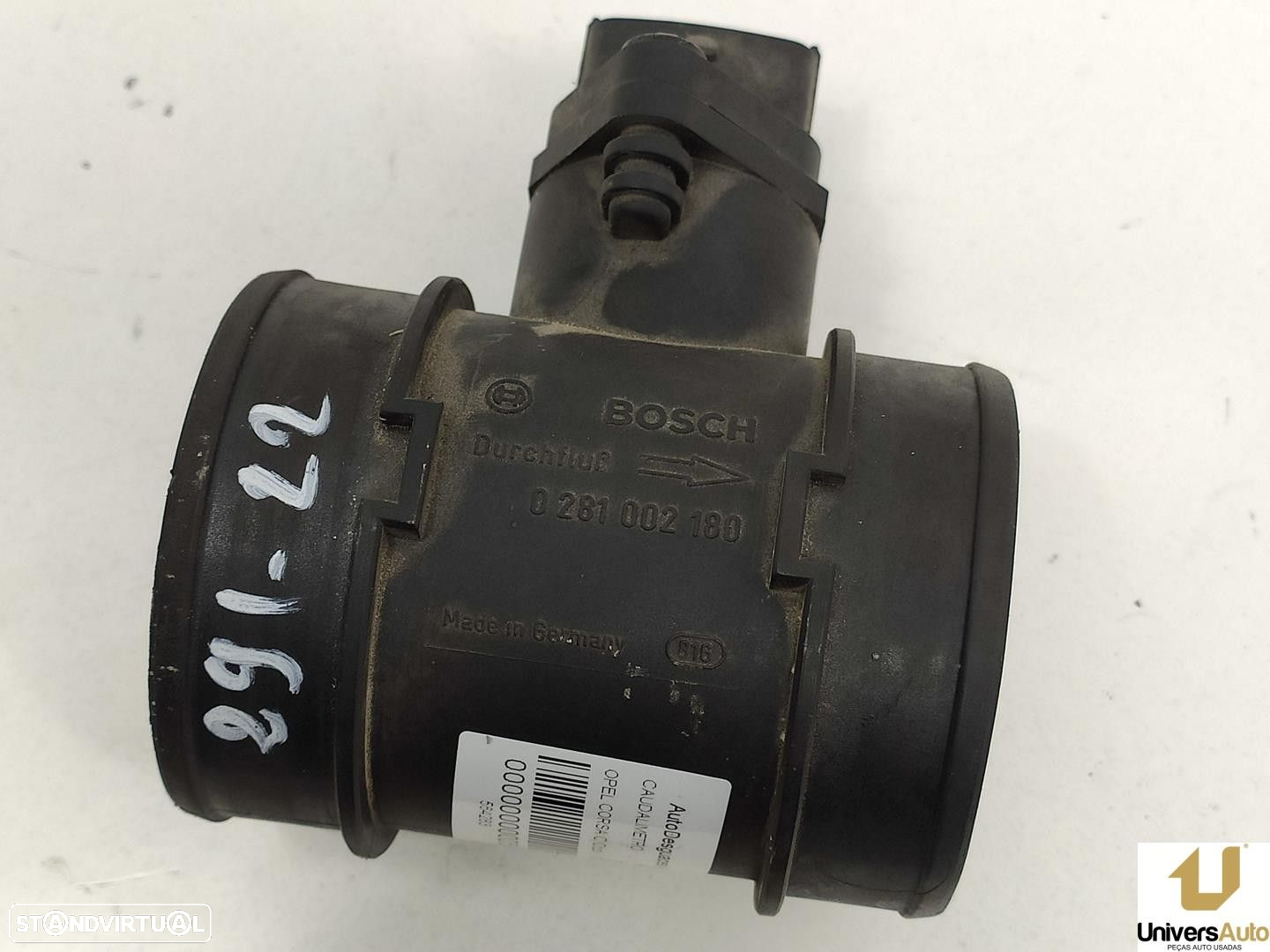 MEDIDOR DE MASSA DE AR OPEL CORSA C 2002 -0281002180 - 4
