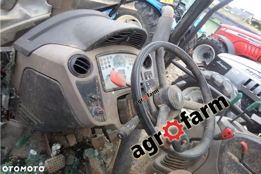 Claas Renault Celtis 456 skrzynia silnik kabina most zwolnica oś blok - 5