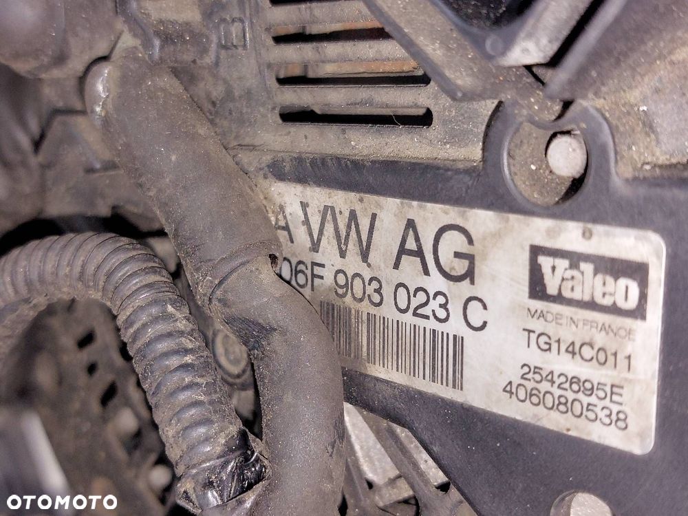 ALTERNATOR VOLKSWAGEN PASSAT B6 2.0 FSI 06F903023C ID: 237346 - 5