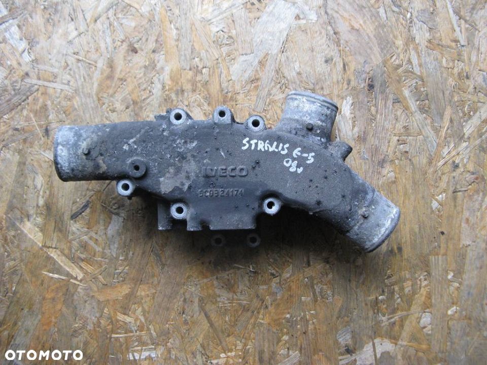 # IVECO STRALIS CURSOR 10 OBUDOWA TERMOSTATU TERMOSTAT 500324174 - 1