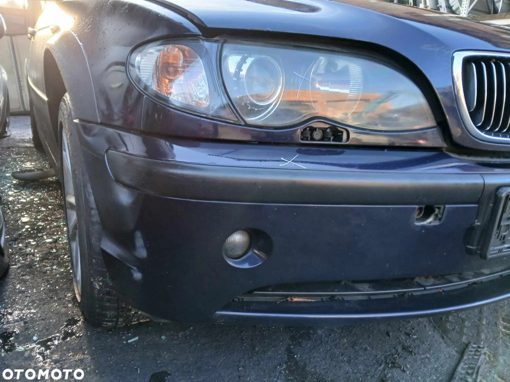 BMW E46 Lift Zderzak przedni kod Orientblau Metallic - 4