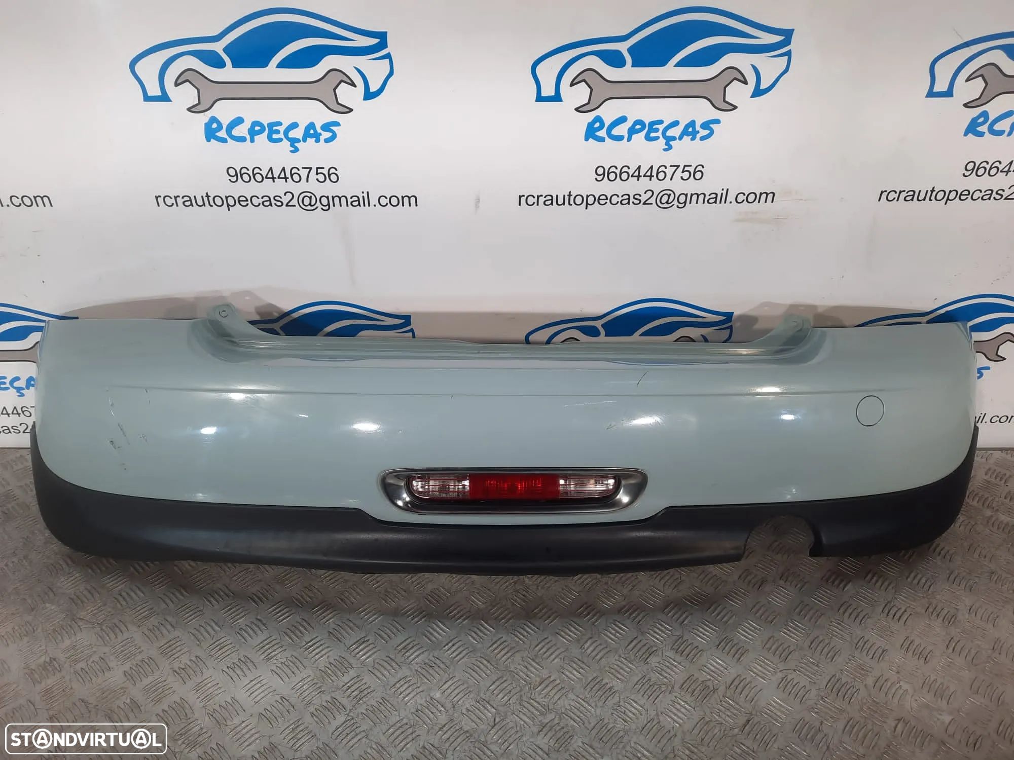 PARACHOQUES TRASEIRO TRÁS ORIGINAL MINI COOPER ONE LCI R56 R57 CABRIO 7260572 PARA-CHOQUES PARA CHOQUES Pre LCI - 1