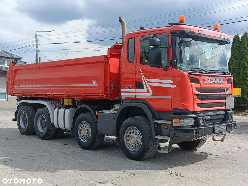 Scania G410 8x4 Meiller Kipper + Bordmatik/ Klima - 17