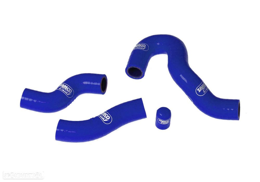 kit tubos radiador samco husaberg fe 501 13 - 14 azul - 1