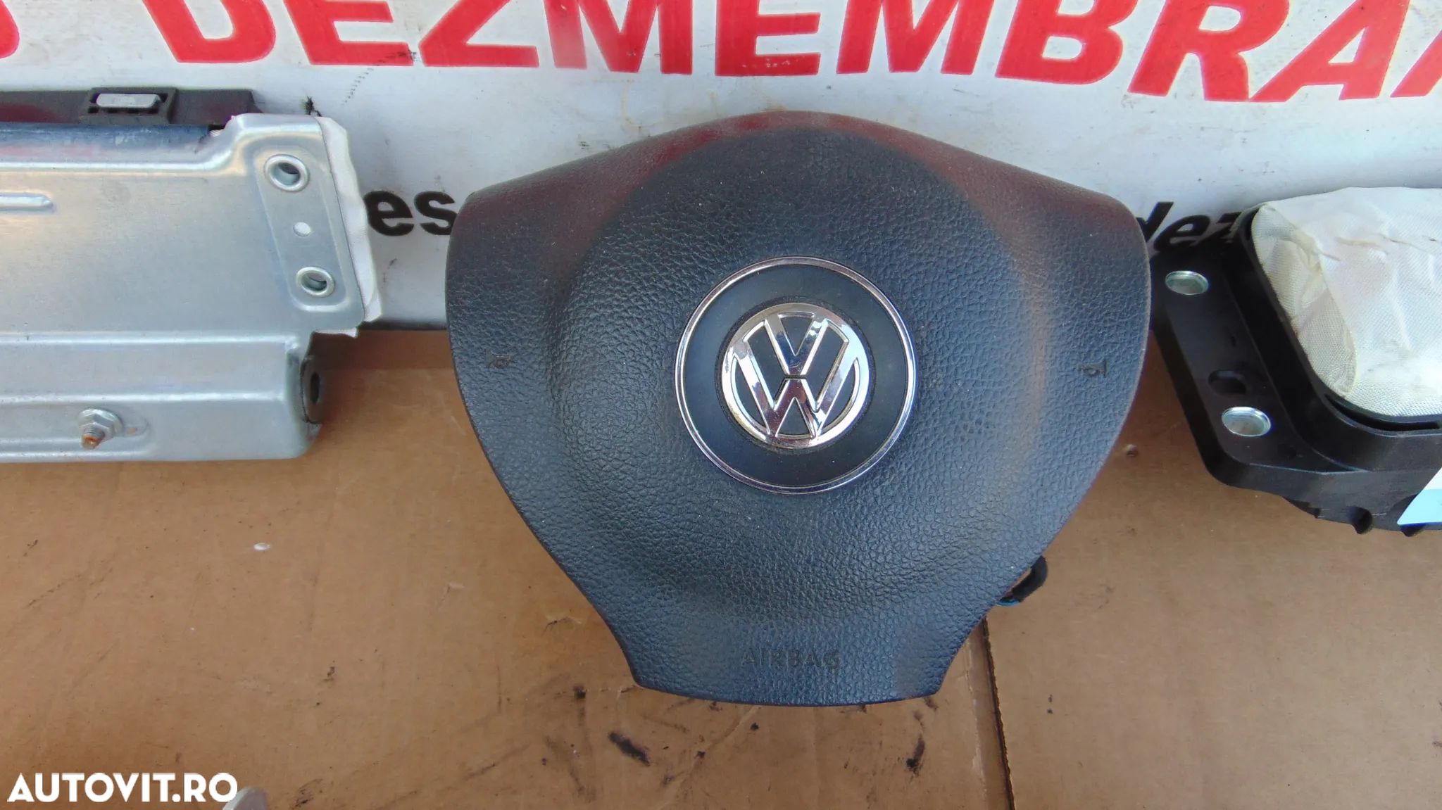 Airbag volan VW Golf 6 Polo 6R Passat B7 jetta airbag sofer stanga volan - 1