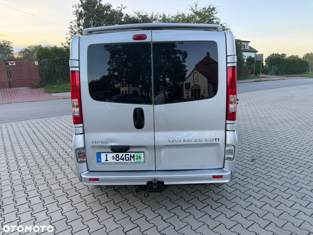 Opel VIVARO L2H1 Długi Klima Elektryka Tempomat Dubel Kabina Brygadówka Rury Serwis - 5