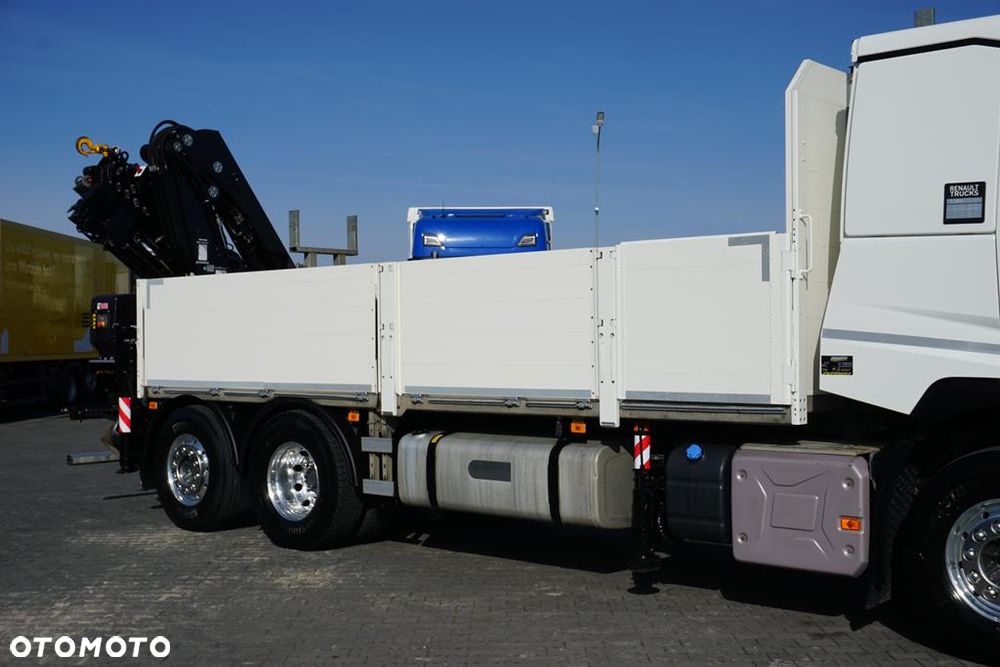 Renault T 380 / 6 X 2 / SKRZYNIOWY + HDS / HIAB 302 E-5 / PILOT / OŚ SKRĘTNA - 32