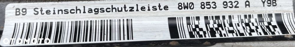LISTWY PROGOWE AUDI A4 B9 LIFT S LINE LY9B 8W0853931 A 8W0853932 A - 5