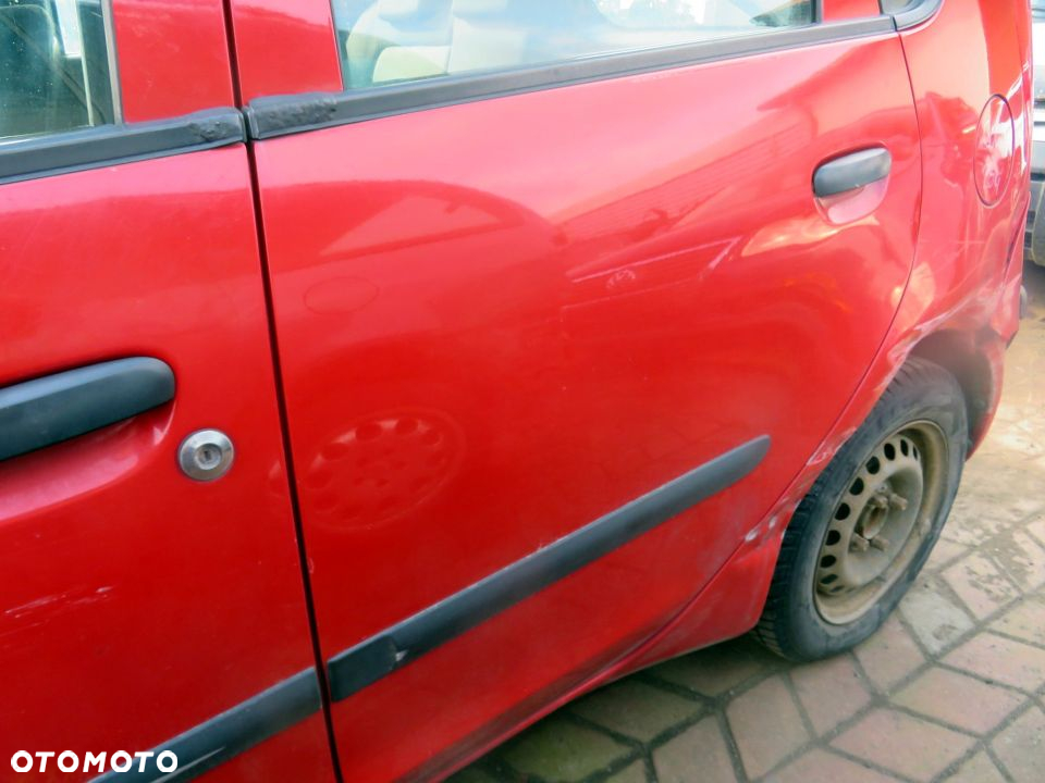 DRZWI TYLNE LEWE COLT VI Z30 5D HB P04  CZERWONY MITSUBISHI 2004-2008 - 2