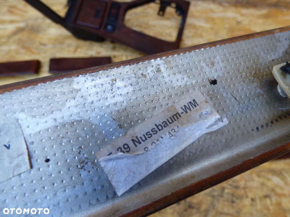 BMW E39 DEKOR LISTWY KONSOLI NUSSBAUM - 7