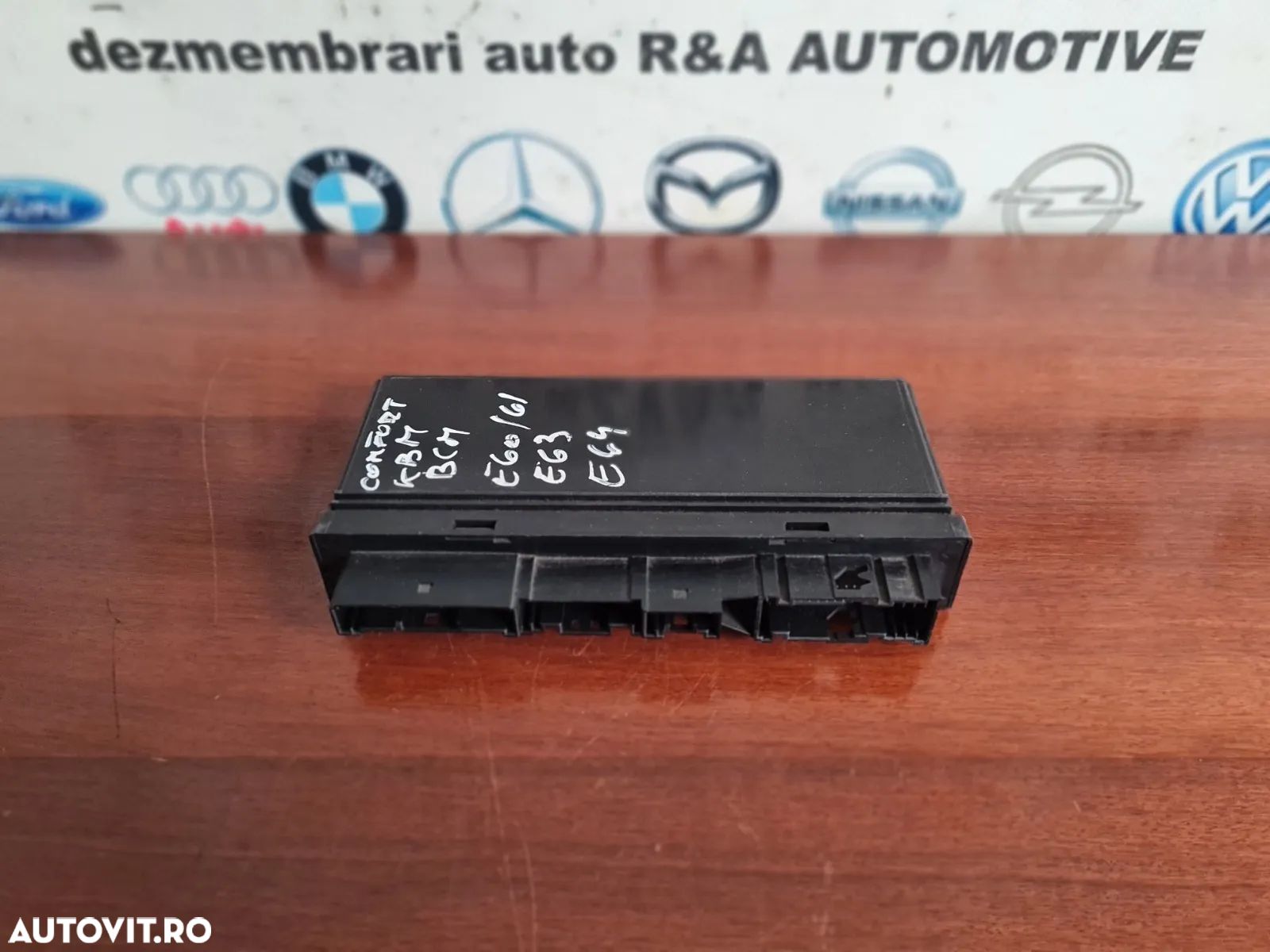 Modul Confort Bmw Seria 5 E60 E61 Cod  An 2004-2005-2006-2007-2008-2009 - Dezmembrari Arad - 1