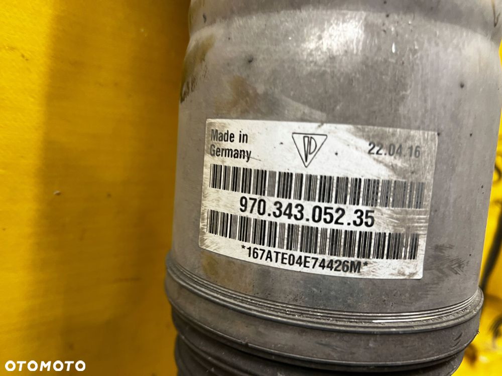 AMORTYZATOR PNEUMATYCZNY PRZÓD PRAWY PORSCHE PANAMERA 970 I LIFT HYBRID - 7