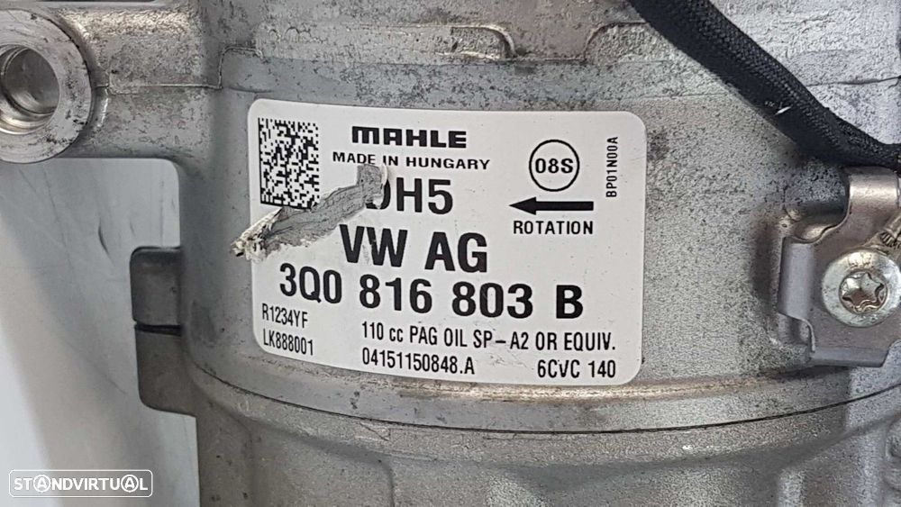 COMPRESSOR DE AR CONDICIONADO SEAT LEON SPORTSTOURER (KL8) XCELLENCE - 3