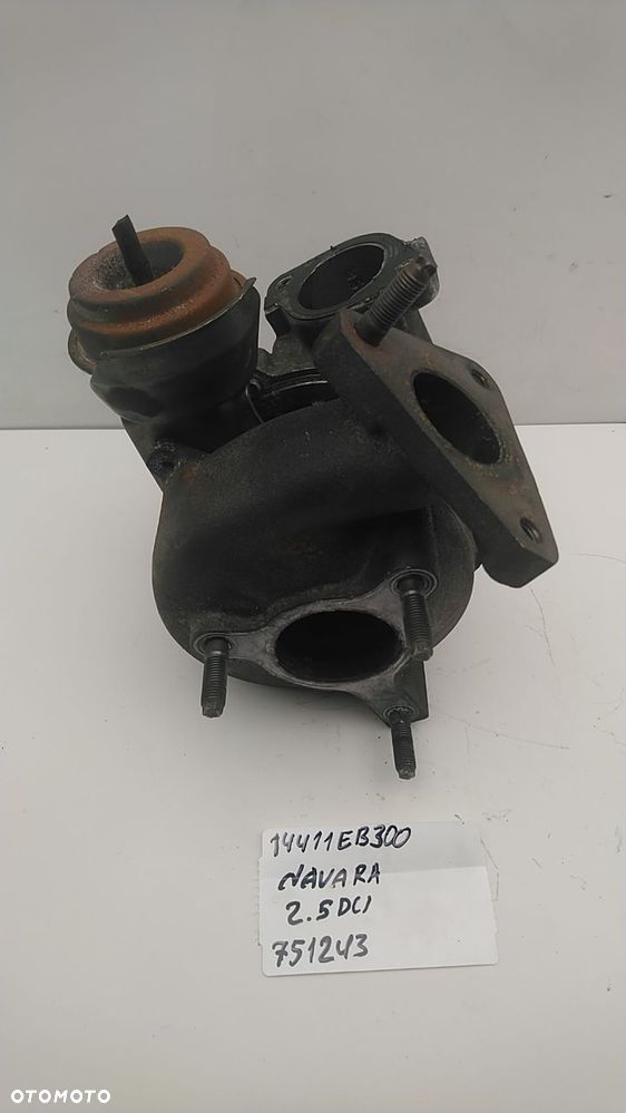 TURBINA 2.5 DCI 2.5 Di 174KM NAVARA 14411EB300 751243 - 5