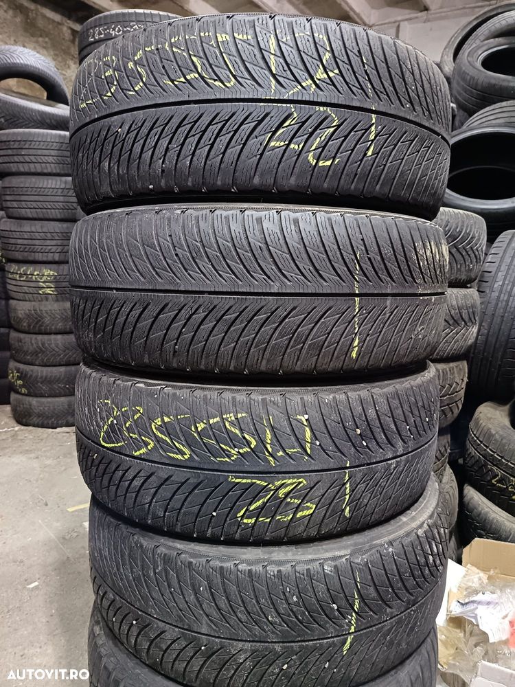 Anvelope MS iarna 235 55 17 Michelin 2022 și 2023 5.5mm - 1